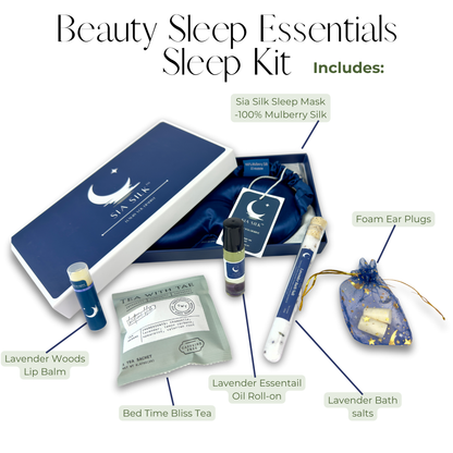 Sia Silk® Beauty Sleep Essentials Sleep Kit - Gift Box