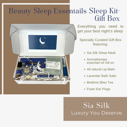 Sia Silk® Beauty Sleep Essentials Sleep Kit - Gift Box